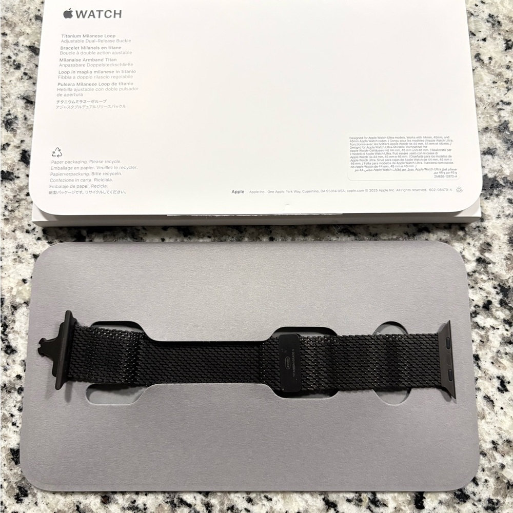 Apple Watch Case in Sleek Black Titanium